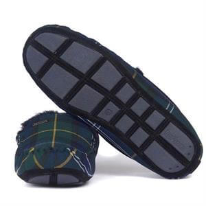 Barbour Monty Tartan Moccasin Slippers